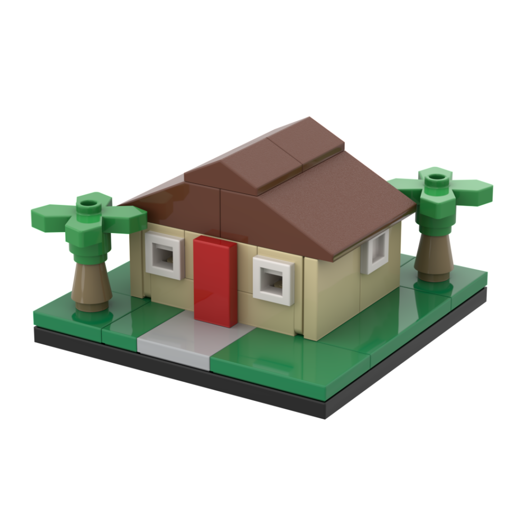 Custom LEGO gift shop kit concept for tourism and attraction venues